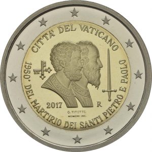 2 Euro Vatikan 2017 PP