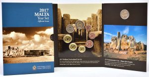 Kursmünzensatz Malta 2017